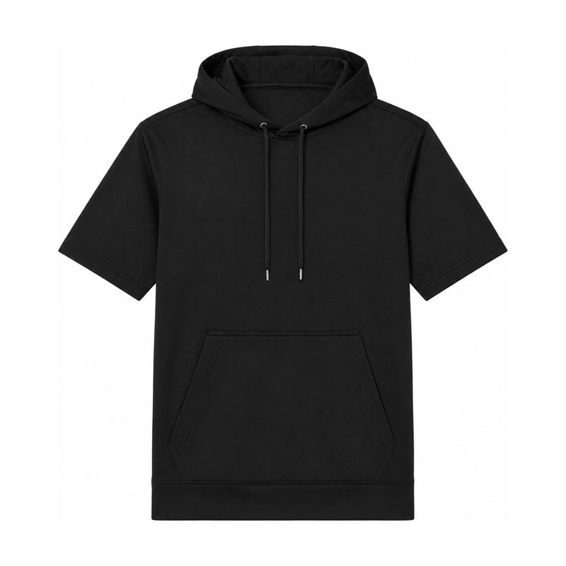 Sport-Tek® Sport-Wick® Fleece Short Sleeve Hooded Pullover