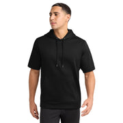 Sport-Tek® Sport-Wick® Fleece Short Sleeve Hooded Pullover
