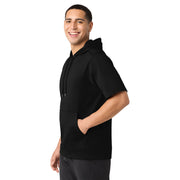 Sport-Tek® Sport-Wick® Fleece Short Sleeve Hooded Pullover