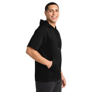 Sport-Tek® Sport-Wick® Fleece Short Sleeve Hooded Pullover