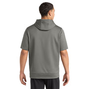 Sport-Tek® Sport-Wick® Fleece Short Sleeve Hooded Pullover