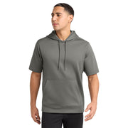 Sport-Tek® Sport-Wick® Fleece Short Sleeve Hooded Pullover