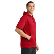 Sport-Tek® Sport-Wick® Fleece Short Sleeve Hooded Pullover