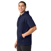 Sport-Tek® Sport-Wick® Fleece Short Sleeve Hooded Pullover