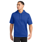 Sport-Tek® Sport-Wick® Fleece Short Sleeve Hooded Pullover