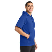 Sport-Tek® Sport-Wick® Fleece Short Sleeve Hooded Pullover