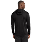 Sport-Tek® PosiCharge® Competitor™ Hooded Pullover - ST358 - Black - Model Back