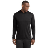 Sport-Tek® PosiCharge® Competitor™ Hooded Pullover - ST358 - Black - Model Front