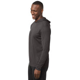 Sport-Tek® PosiCharge® Competitor™ Hooded Pullover - ST358 - Iron Grey - Model Left