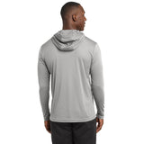 Sport-Tek® PosiCharge® Competitor™ Hooded Pullover - ST358 - Silver - Model Back