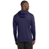 Sport-Tek® PosiCharge® Competitor™ Hooded Pullover - ST358 - True Navy - Model Back