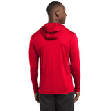Sport-Tek® PosiCharge® Competitor™ Hooded Pullover - ST358 - True Red - Model Back