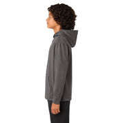 Sport-Tek® Youth Sport-Wick® Fleece Hooded Pullover - Iron Grey - Model Left