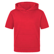 Sport-Tek® Youth Sport-Wick® Fleece Short Sleeve Hooded Pullover