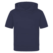 Sport-Tek® Youth Sport-Wick® Fleece Short Sleeve Hooded Pullover