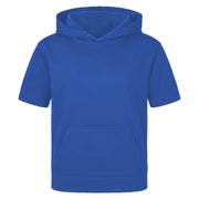 Sport-Tek® Youth Sport-Wick® Fleece Short Sleeve Hooded Pullover