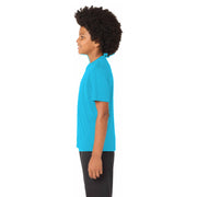 Sport-Tek® Youth PosiCharge® Competitor™ Tee - Atomic Blue - Model Left