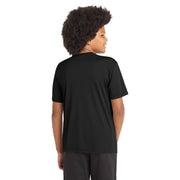 Sport-Tek® Youth PosiCharge® Competitor™ Tee - Black - Model Back