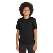 Sport-Tek® Youth PosiCharge® Competitor™ Tee - Black - Model Front