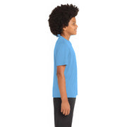 Sport-Tek® Youth PosiCharge® Competitor™ Tee - Carolina Blue - Model Right