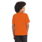 Sport-Tek® Youth PosiCharge® Competitor™ Tee - Deep Orange - Model Back