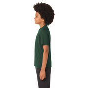Sport-Tek® Youth PosiCharge® Competitor™ Tee - Forest Green - Model Left