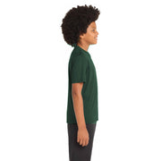 Sport-Tek® Youth PosiCharge® Competitor™ Tee - Forest Green - Model Right
