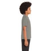 Sport-Tek® Youth PosiCharge® Competitor™ Tee - Grey Concrete Heather - Model Right