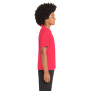 Sport-Tek® Youth PosiCharge® Competitor™ Tee - Hot Coral - Model Right
