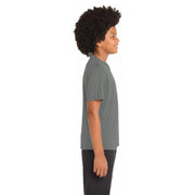 Sport-Tek® Youth PosiCharge® Competitor™ Tee - Iron Grey Heather - Model Right