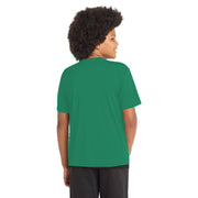 Sport-Tek® Youth PosiCharge® Competitor™ Tee - Kelly Green - Model Back