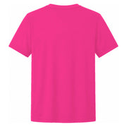 Sport-Tek® Youth PosiCharge® Competitor™ Tee - Neon Pink - Flat Back