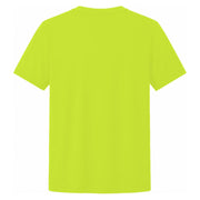 Sport-Tek® Youth PosiCharge® Competitor™ Tee - Neon Yellow - Flat Back