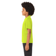 Sport-Tek® Youth PosiCharge® Competitor™ Tee - Neon Yellow - Model Left