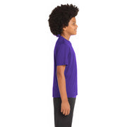Sport-Tek® Youth PosiCharge® Competitor™ Tee - Purple - Model Right
