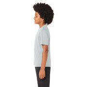 Sport-Tek® Youth PosiCharge® Competitor™ Tee - Silver - Model Left