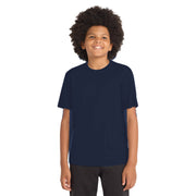 Sport-Tek® Youth PosiCharge® Competitor™ Tee - True Navy - Model Front