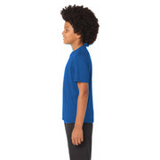 Sport-Tek® Youth PosiCharge® Competitor™ Tee - True Royal - Model Left