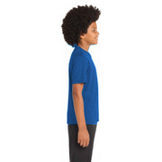 Sport-Tek® Youth PosiCharge® Competitor™ Tee - True Royal - Model Right