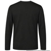 Sport-Tek® Youth Long Sleeve PosiCharge® Competitor™ Tee - Black - Flat Back