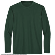 Sport-Tek® Youth Long Sleeve PosiCharge® Competitor™ Tee - Forest Green - Flat Front