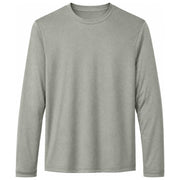 Sport-Tek® Youth Long Sleeve PosiCharge® Competitor™ Tee - Grey Concrete Heather - Flat Front