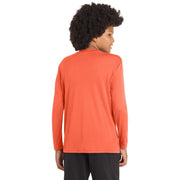 Sport-Tek® Youth Long Sleeve PosiCharge® Competitor™ Tee - Neon Orange - Model Back