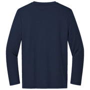 Sport-Tek® Youth Long Sleeve PosiCharge® Competitor™ Tee - True Navy - Flat Back