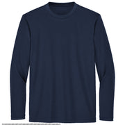 Sport-Tek® Youth Long Sleeve PosiCharge® Competitor™ Tee - True Navy - Flat Front