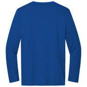 Sport-Tek® Youth Long Sleeve PosiCharge® Competitor™ Tee - True Royal - Flat Back
