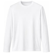 Sport-Tek® Youth Long Sleeve PosiCharge® Competitor™ Tee - White - Flat Front
