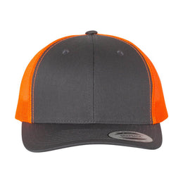 Charcoal / Neon Orange