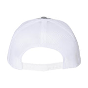 YP Classics 6606 family - 2-Tone - Heather Grey / White - Back
