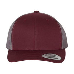 Maroon / Grey